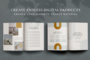Digital Product Creator Canva Bundle, a Magazine Template by Studio Soluna (Thumbnail 21 of 33)