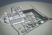 Industrial factory warehouse complex, an Architecture 3D Model by 3DNUTS (Thumbnail 12 of 17)