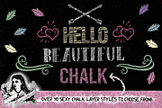 Photoshop brushes chalk & Styles, a Brush Add-On by Photohacklovers (Thumbnail 6 of 9)
