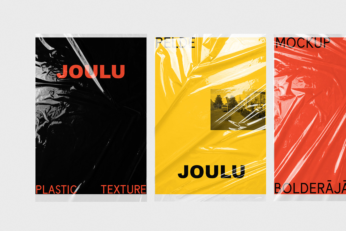 JOULU - Plastic Wrinkle Mockup, a Product Mockup by Bolderaja1 Studio (Photo 5 of 15)