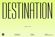 CS Resting – Modern Condensed Font, a Sans Serif Font by Craft Supply Co. (Thumbnail 2 of 8)