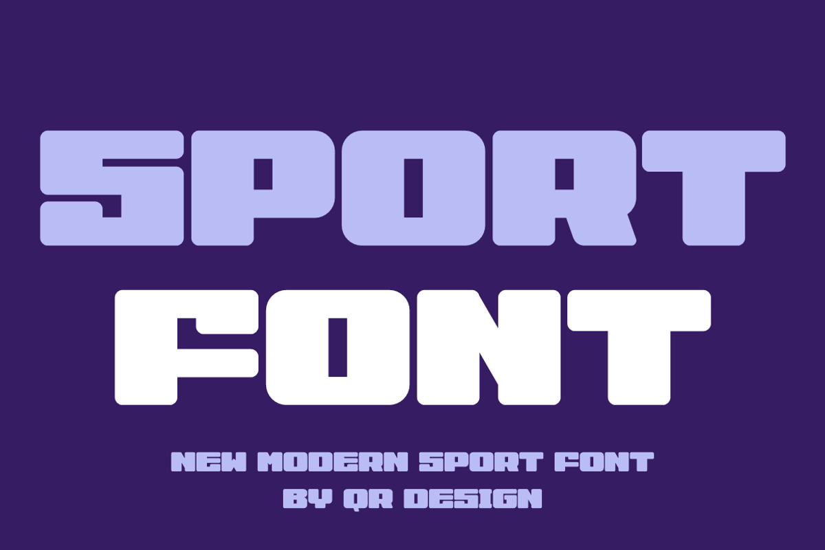 Sport Jecksil, a Sans Serif Font by QR Design Studio (Photo 2 of 7)