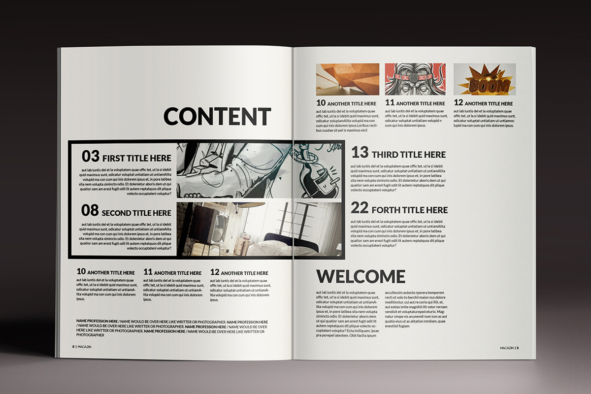 Magazine Bundle 4, a Magazine Template by Luuqas Design (Photo 4 of 5)