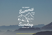 Summer Beach, Summit & Dessert Badge, a Branding & Logo Template by Dordar.Lab (Thumbnail 4 of 6)