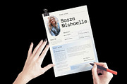 Clean Modern CV Resume, a Resume Template by Neermana (Thumbnail 4 of 5)