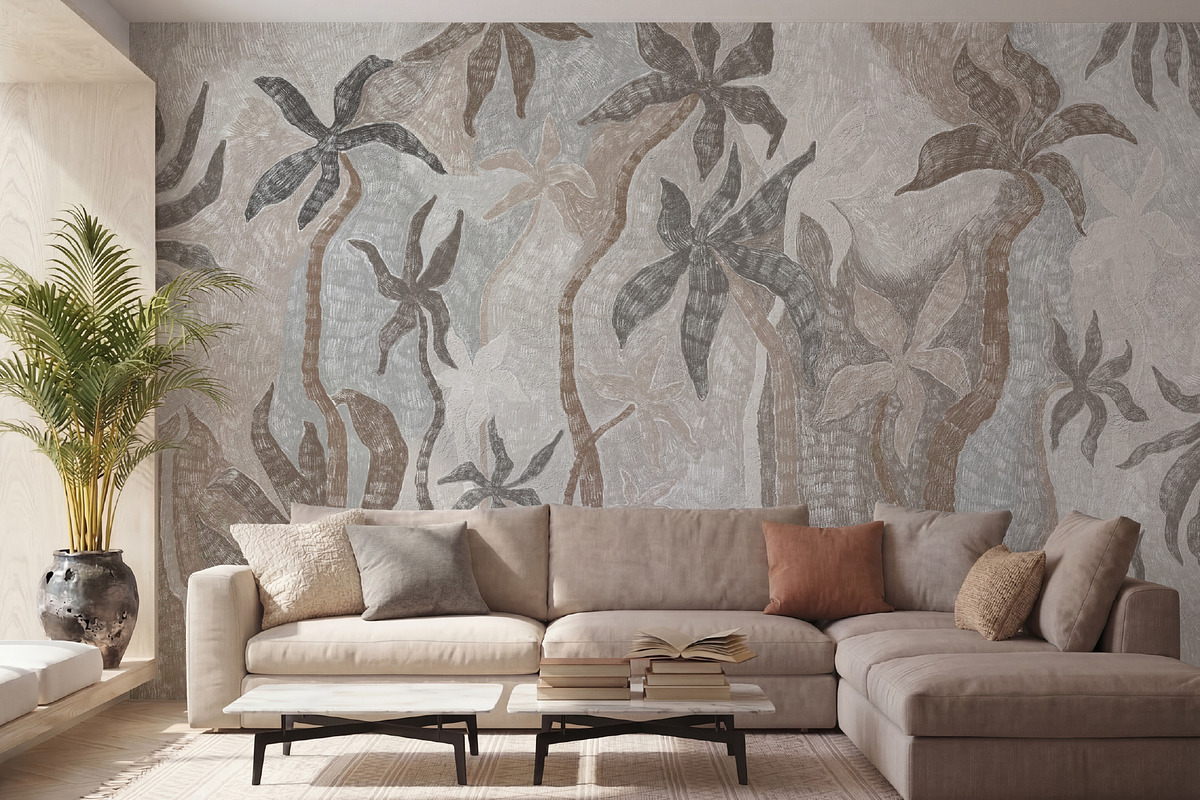 SAVARA – Tropical Wall Mural, a Wallpaper Graphic by Timofi Art (Photo 19 of 20)
