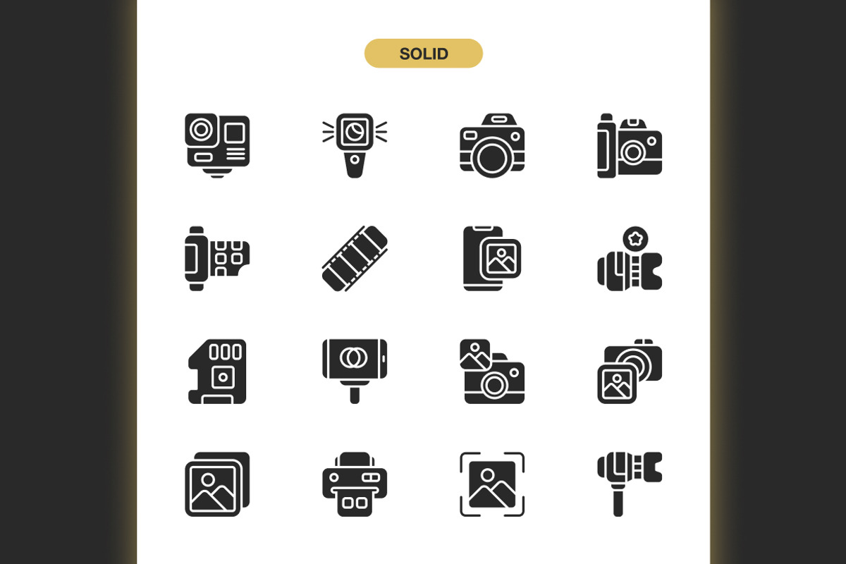Photography Icons, an Icon by Spacepixel Creative (Photo 3 of 3)