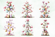 Whimsical Easter Tree Png Clipart, an Illustration by Creative Art (Thumbnail 6 of 8)