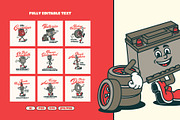 Retro Spare Part Illustration, an Object Illustration by Decoconio Design (Thumbnail 2 of 5)