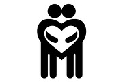 Couple Love Heart Silhouette, an Object Graphic by Gfx_Store (Thumbnail 13 of 16)