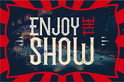 The Circus Show - Display Font, a Serif Font by PutraCetol Studio (Thumbnail 6 of 7)