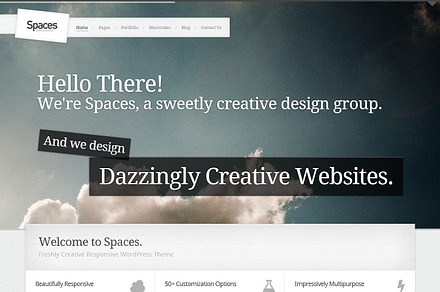 Spaces – Premium Responsive WP Theme