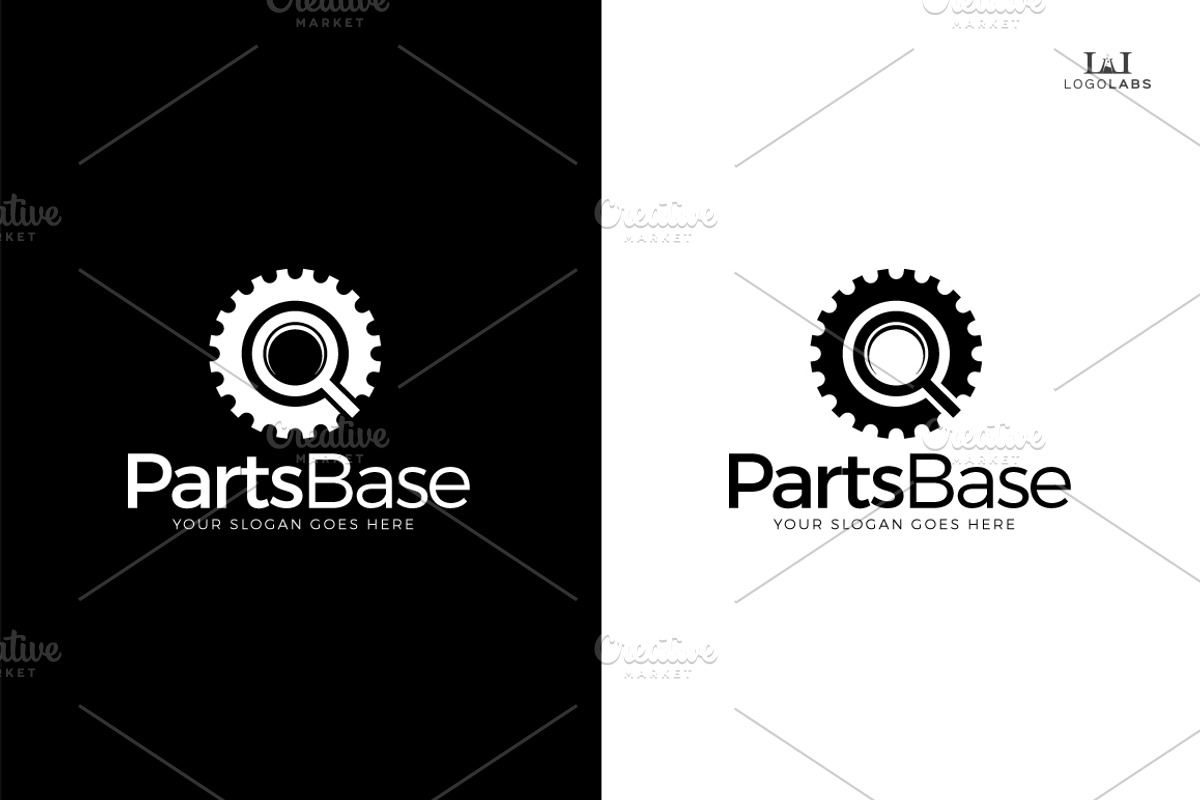 Parts Base Logo, a Branding & Logo Template by LogoLabs