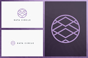 20 Circle geometric logos - outline, a Branding & Logo Template by VP Fonts (Thumbnail 16 of 21)