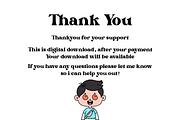 Character Doodle Procreate Stamp, a Brush Add-On by Pixel Picasso Studio (Thumbnail 12 of 12)