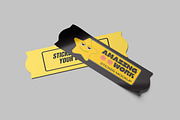 Sticker Mockup, a Household Mockup by seramoe (Thumbnail 2 of 5)