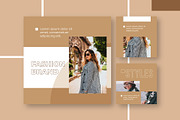 Fashion Instagram Templates, a Social Media Template by Beside Std (Thumbnail 3 of 3)