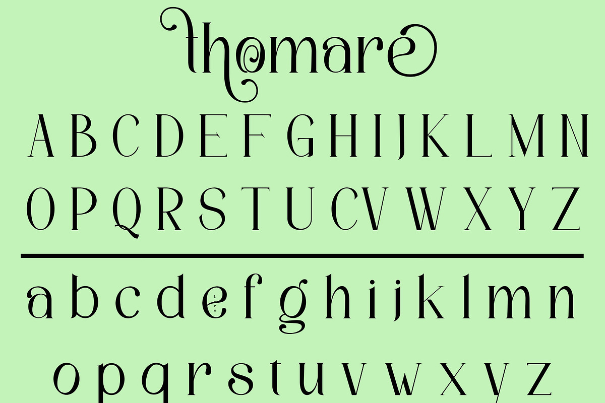 thomare new modern font, a Sans Serif Font by Canden Meutuah (Photo 6 of 8)