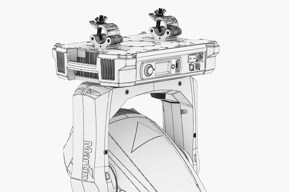Stage Lighting Collection-4 PCS, an Object 3D Model by akerStudio (Photo 31 of 92)