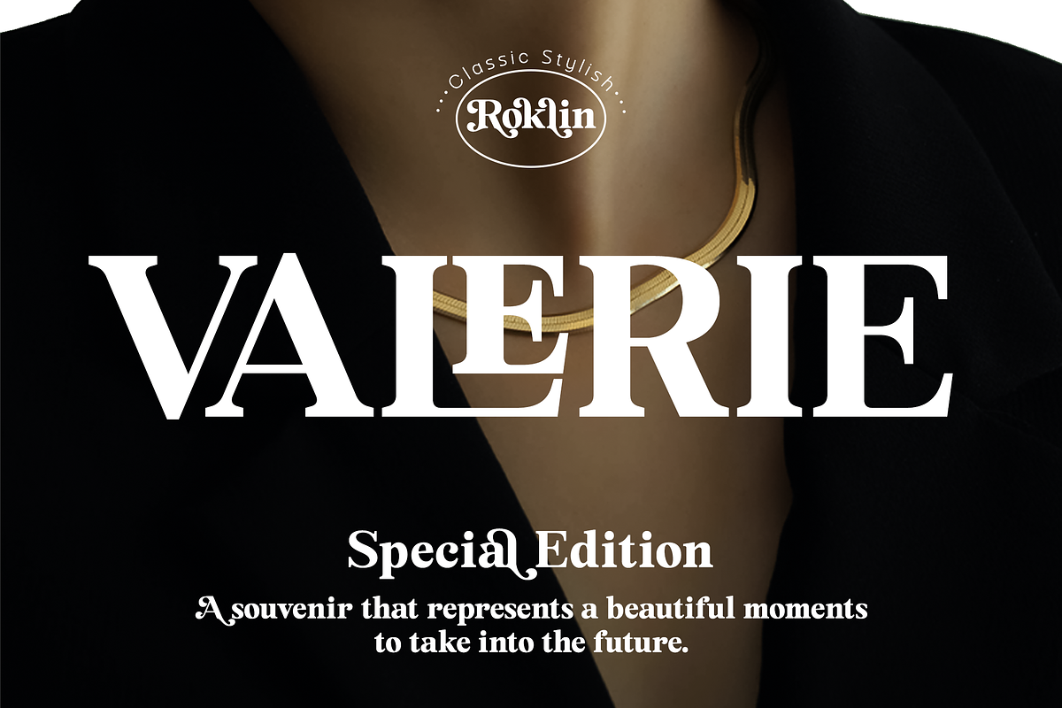 Roklin - Classic Stylish, a Serif Font by Sign Studio (Photo 5 of 11)