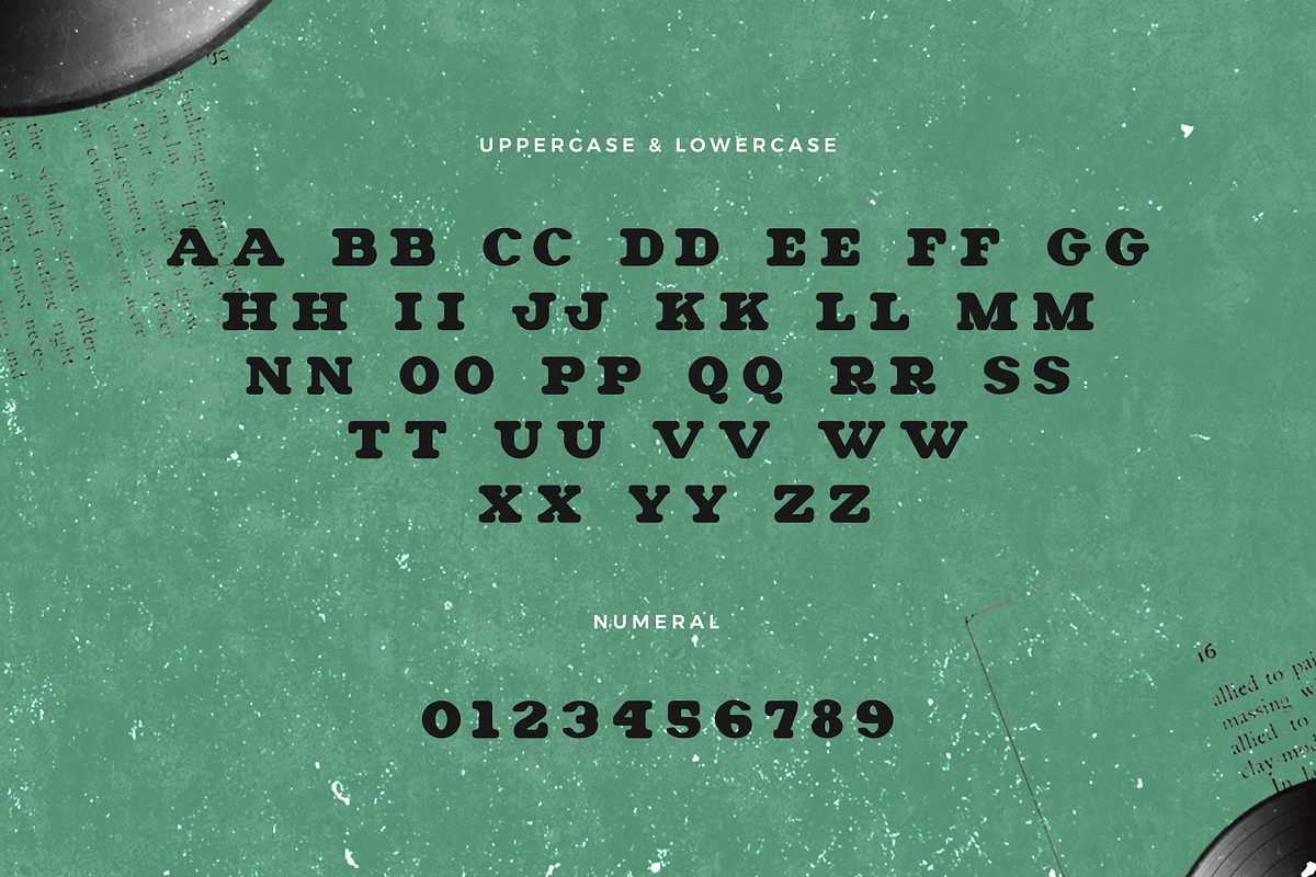 Oldish - A Modern Vintage Font, a Serif Font by overlaytemplates (Photo 4 of 5)