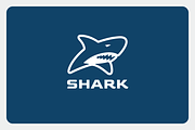 Shark Head Logo Design Template, a Branding & Logo Template by yopie (Thumbnail 3 of 4)