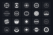200 Retro Badges, a Branding & Logo Template by Amito Vectors (Thumbnail 6 of 11)