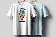 Sweet Dream Ice Cream Dessert Shirt, a Stationery Template by MightyDesign (Thumbnail 2 of 5)