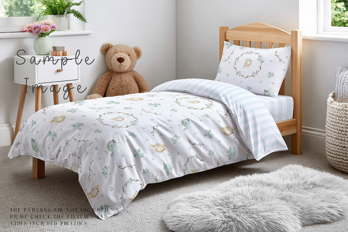 Toddler Bedding Mockups, a Household Mockup by mock-ups (Photo 8 of 20)