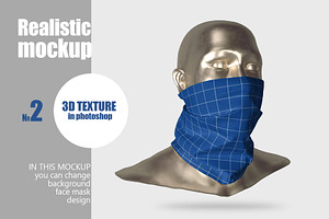 Face mask mockup 2