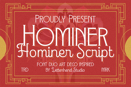 Hominer Art Deco Font