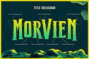 Morvien Typeface, a Serif Font by alit design (Thumbnail 9 of 20)