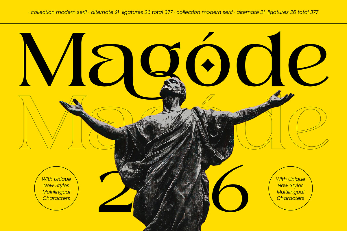 Magode Collection Modern Serif, a Serif Font by timelesstype.co (Photo 1 of 10)