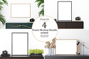 Frame Mockup Bundle, a Print Template by Mockup Shop (Thumbnail 1 of 5)
