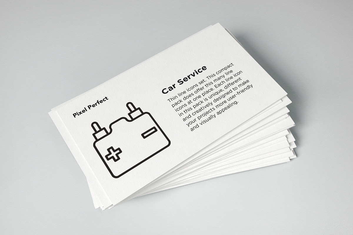 Car Service 20 Pixel Perfect Icons, an Outline Icon by Alex Blogoodf (Photo 7 of 11)