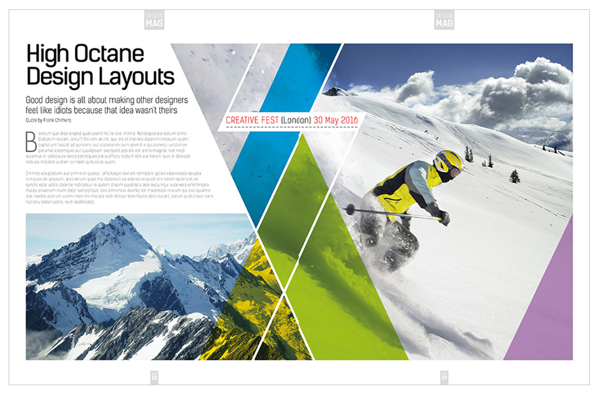 Magazine Template InDesign 08, a Magazine Template by Love Graphic Design (Photo 23 of 29)