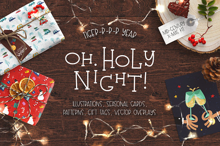 Oh, Holy Night! X-mas Decoration Kit