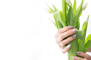 woman hands