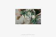 Viola II Welcome Packet, a Stationery Template by Red Met Yellow Creative (Thumbnail 6 of 11)