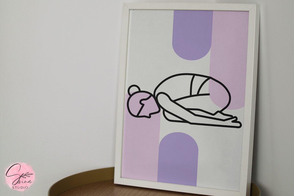Yoga Wall Art Packs, a Poster Template by SWINA STUDIO (Photo 4 of 5)