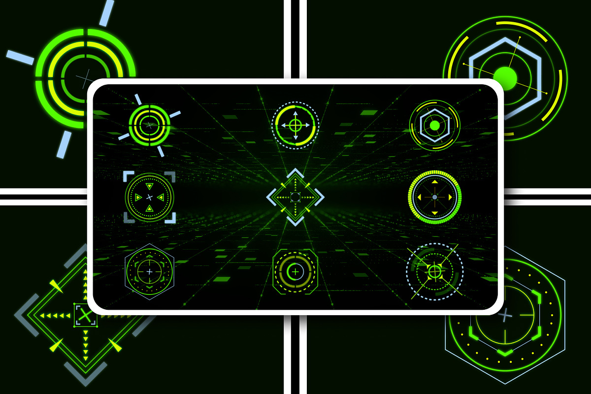 Sci-Fi HUD Target After Effect, a Social Media Template by Loin Studio (Photo 2 of 3)
