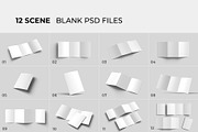 A5 Trifold Brochure Mockup, a Books & Magazine Mockup by graphicpages (Thumbnail 2 of 16)