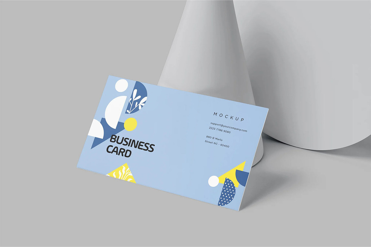 Visiting Card Mockups, an Advertising Mockup by megostudi0 (Photo 7 of 7)