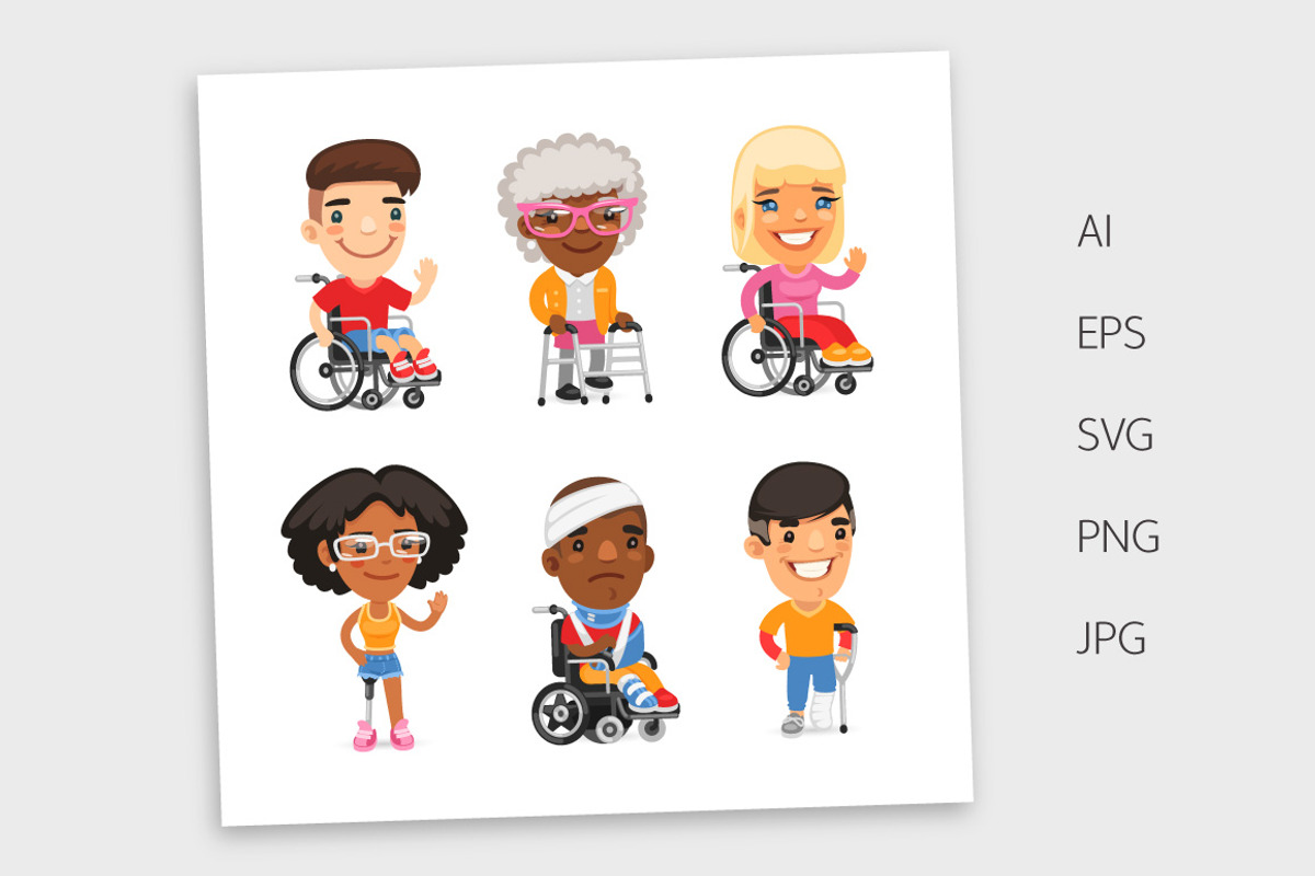 100 Casually Dressed Characters, an Education Illustration by Voysla's Shop (Photo 4 of 5)