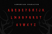 Darkhorn | Death Metal Font, a Symbol Font by Masyafi Studio (Thumbnail 3 of 8)