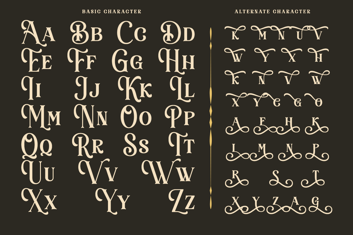 Decorative Luxury Serif - Heiruns, a Serif Font by Say Studio (Photo 9 of 10)