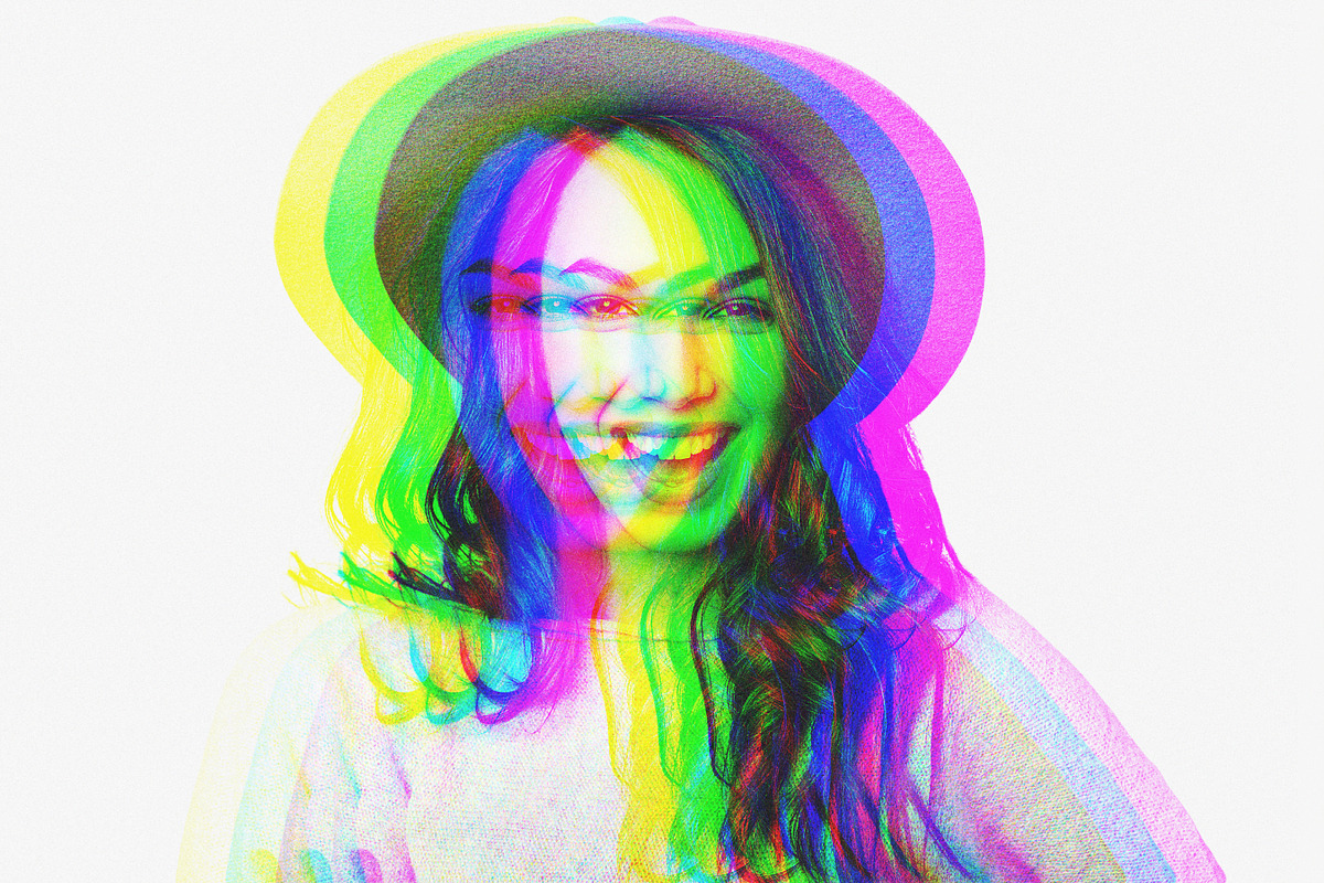 Anaglyph Photoshop Effect, an Action Add-On by S Graphic Studio (Photo 3 of 3)