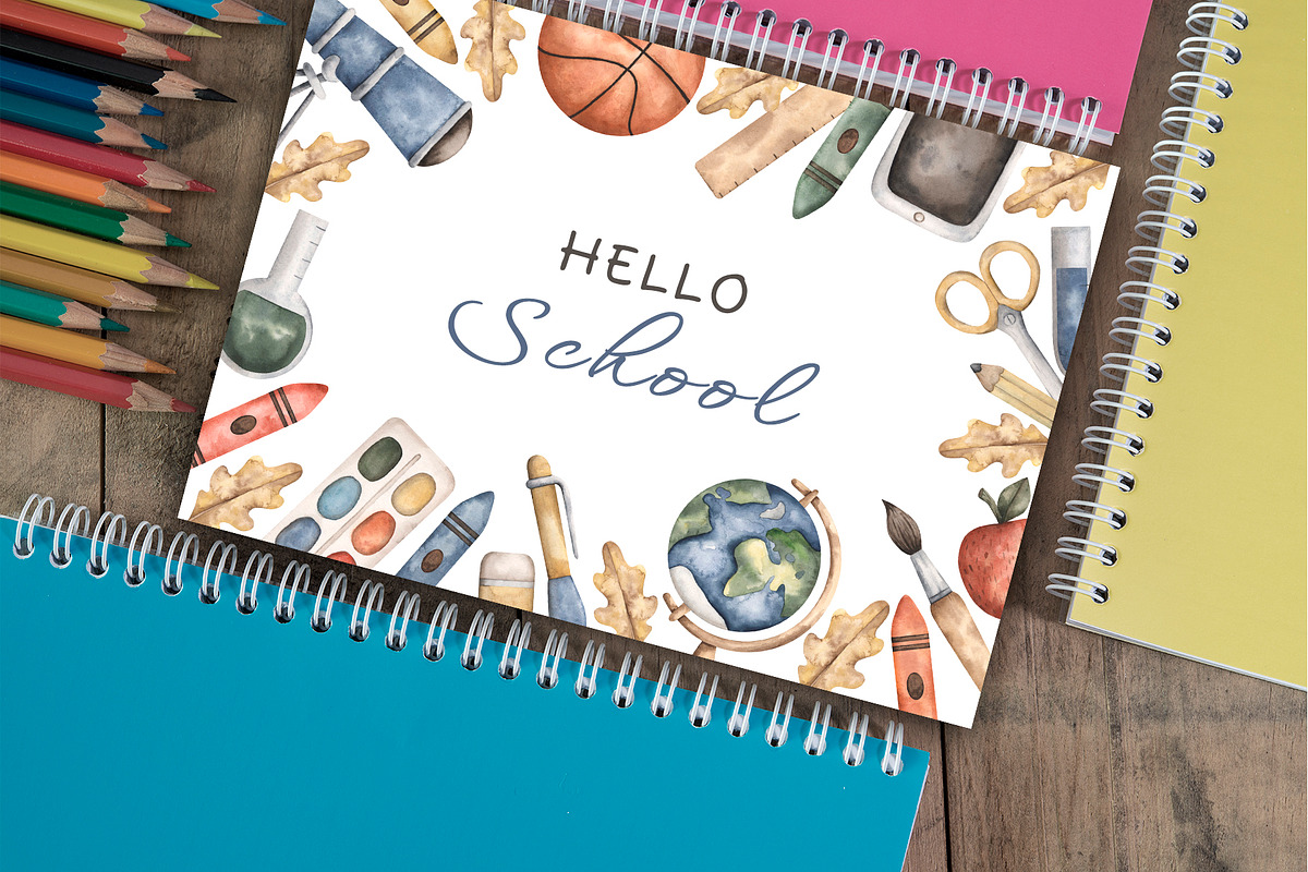 Back to school, an Education Illustration by NellyaEgorova (Photo 7 of 11)