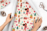 Vintage Christmas collection, a Decorative Illustration by MoleskoStudio (Thumbnail 11 of 11)