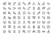 Professional Human Resources Icons, a Solid Icon by Vector Portal (Thumbnail 2 of 5)